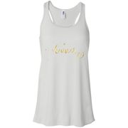 Cancer Flowy Racerback Tank
