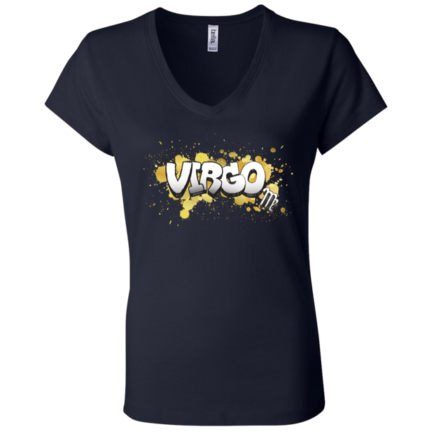 Virgo Ladies' Astrology V-Neck T-Shirt