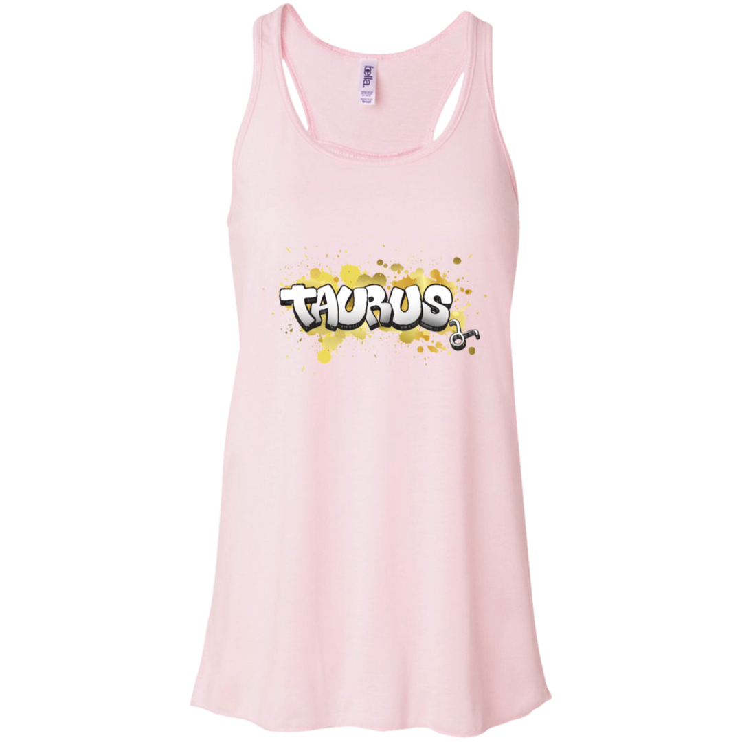 Taurus  Flowy Racerback Tank