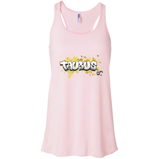 Taurus  Flowy Racerback Tank