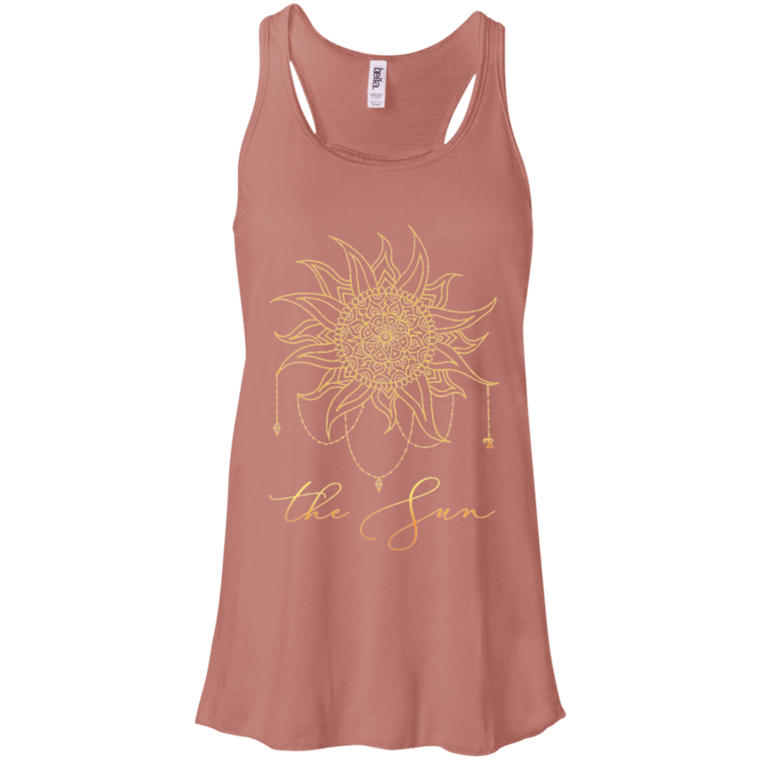 The Sun  Flowy Racerback Tank