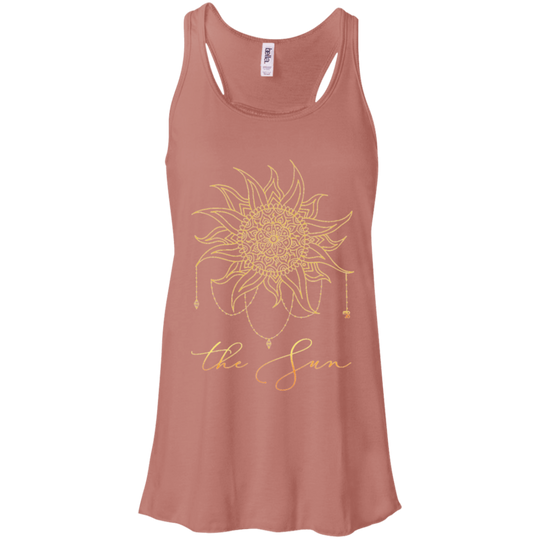 The Sun  Flowy Racerback Tank