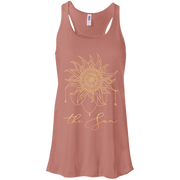 The Sun  Flowy Racerback Tank