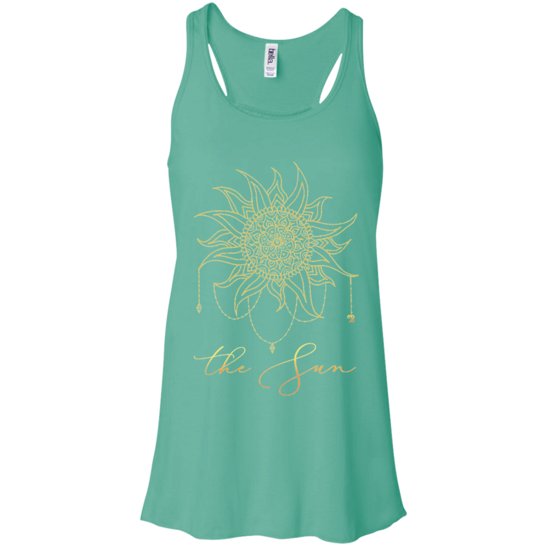 The Sun  Flowy Racerback Tank