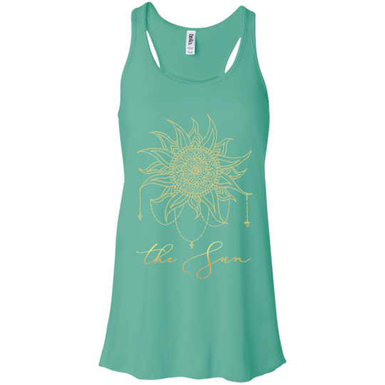 The Sun  Flowy Racerback Tank