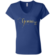 Gemini Ladies' Astrology V-Neck T-Shirt