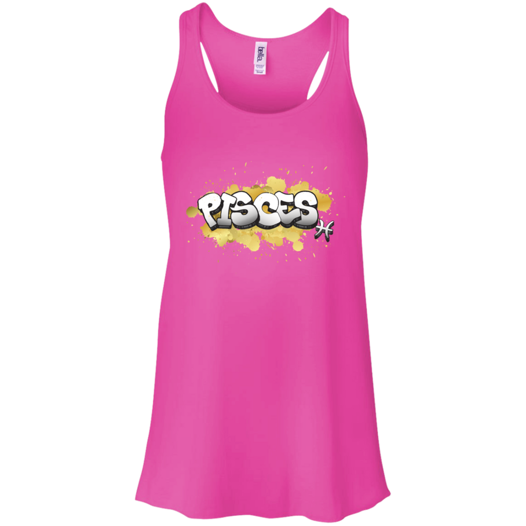 Pisces Flowy Racerback Tank