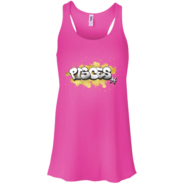 Pisces Flowy Racerback Tank
