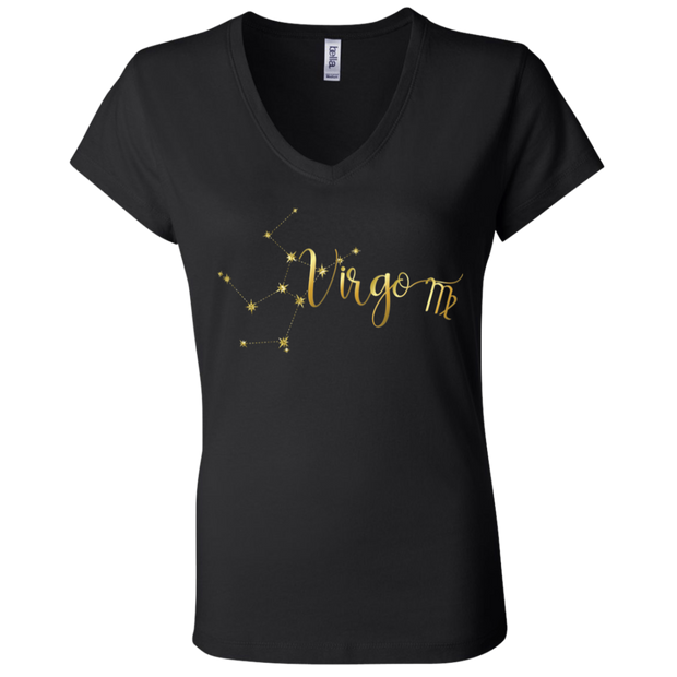 Virgo Ladies' Astrology V-Neck T-Shirt