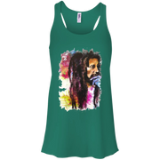Bob Marley Flowy Racerback Tank
