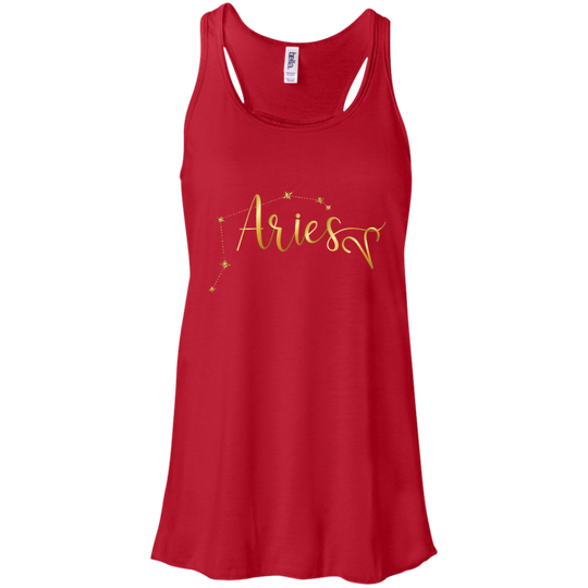 Aries  Flowy Racerback Tank