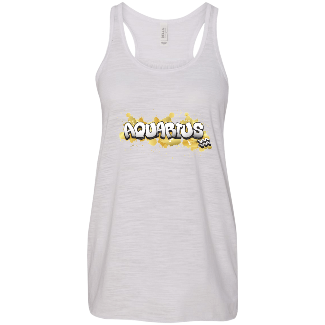 Aquarius Flowy Racerback Tank