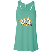 Leo Flowy Racerback Tank