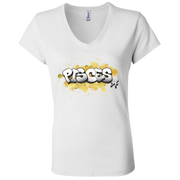Pisces Ladies' Astrology V-Neck T-Shirt