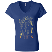 The Lovers Ladies' Tarot V-Neck T-Shirt