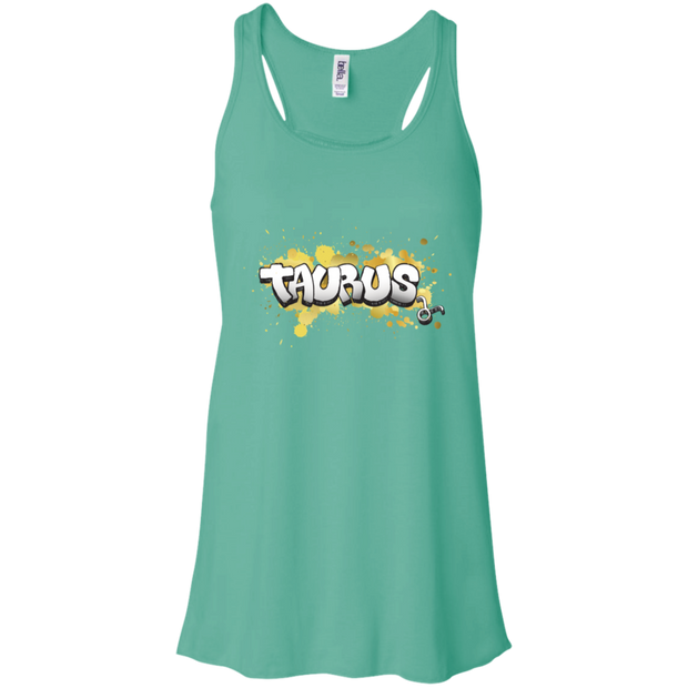 Taurus Flowy Racerback Tank