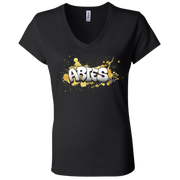Aries Ladies' Astrology V-Neck T-Shirt