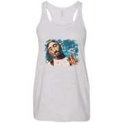 Tupac Flowy Racerback Tank