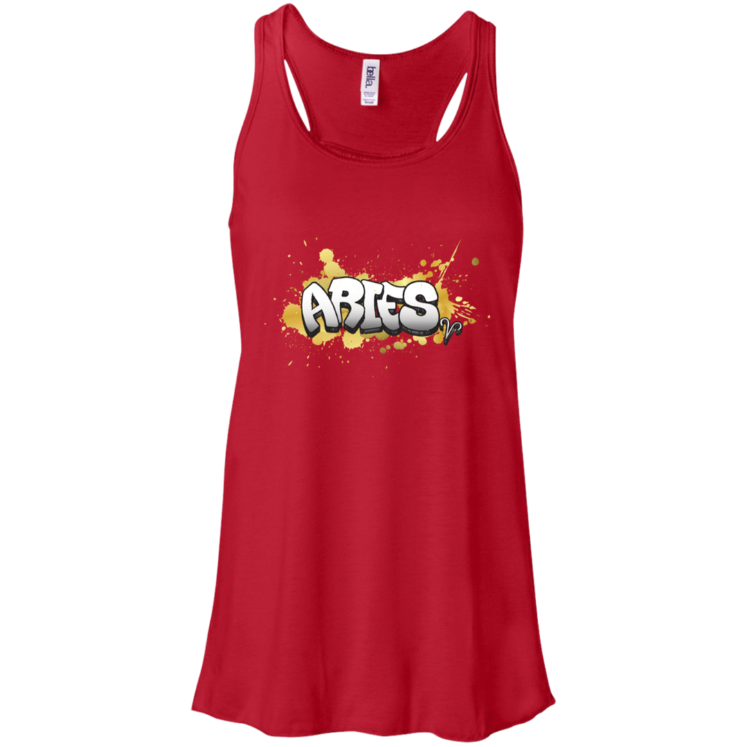 Aries Flowy Racerback Tank