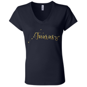 Taurus Ladies' Astrology V-Neck T-Shirt