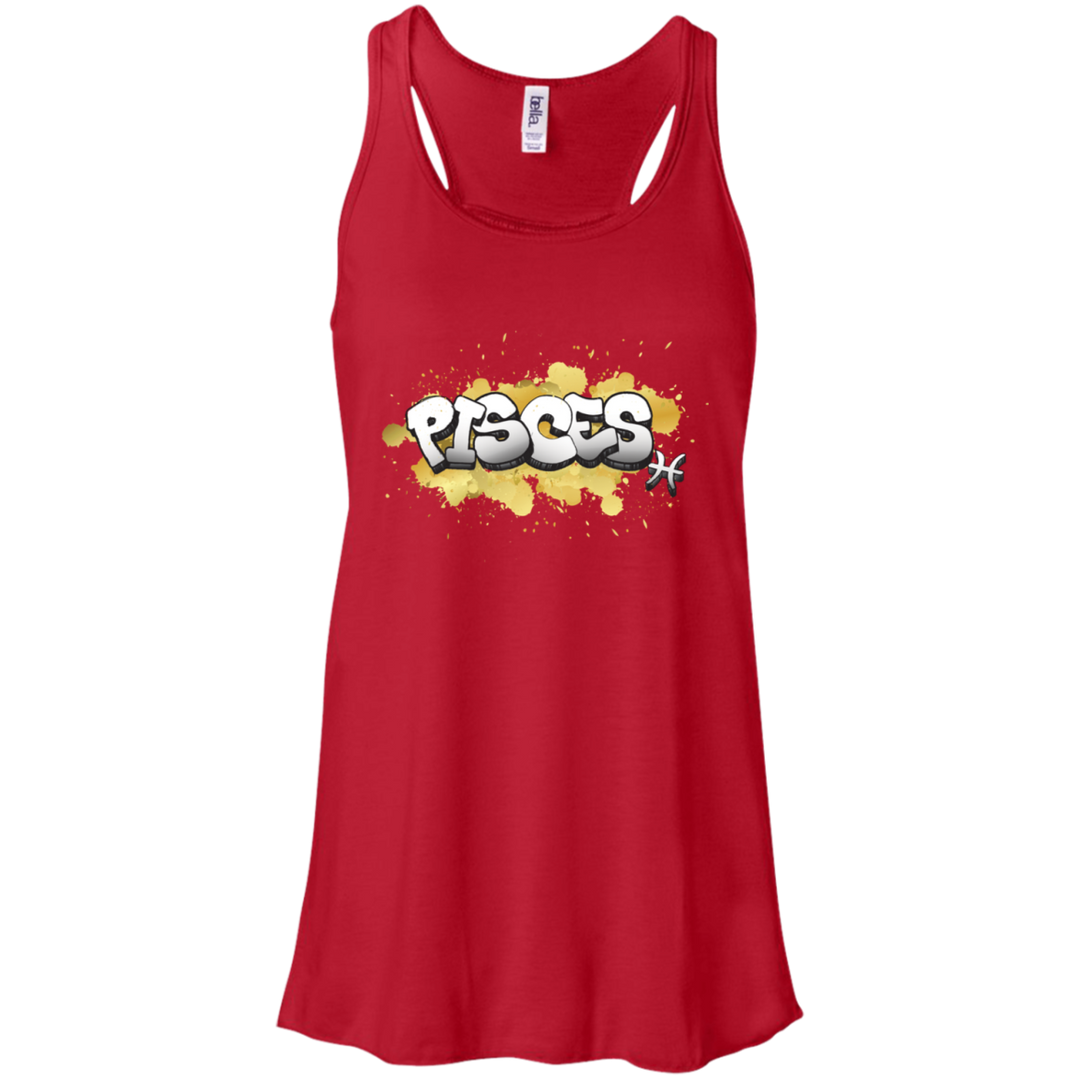 Pisces Flowy Racerback Tank