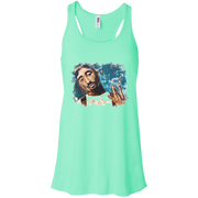 Tupac Flowy Racerback Tank