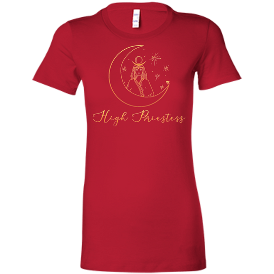 High Priestess Ladies' Tarot T-Shirt