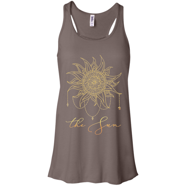 The Sun  Flowy Racerback Tank