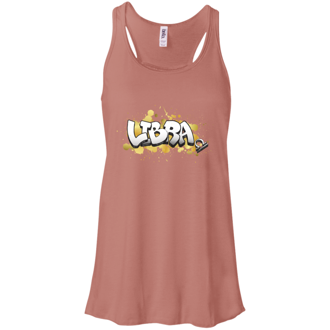 Libra  Flowy Racerback Tank