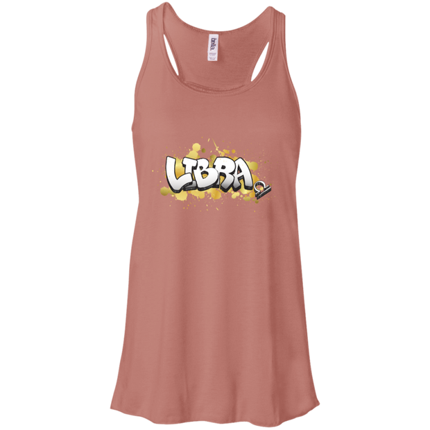 Libra  Flowy Racerback Tank