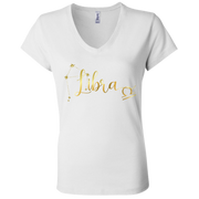 Libra Ladies' Astrology V-Neck T-Shirt