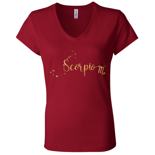 Scorpio Ladies' Astrology V-Neck T-Shirt