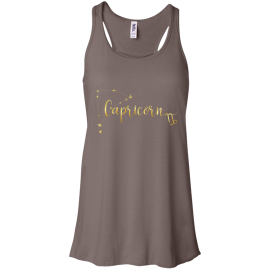 Capricorn Flowy Racerback Tank