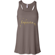 Capricorn Flowy Racerback Tank