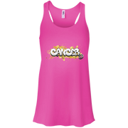 Cancer  Flowy Racerback Tank