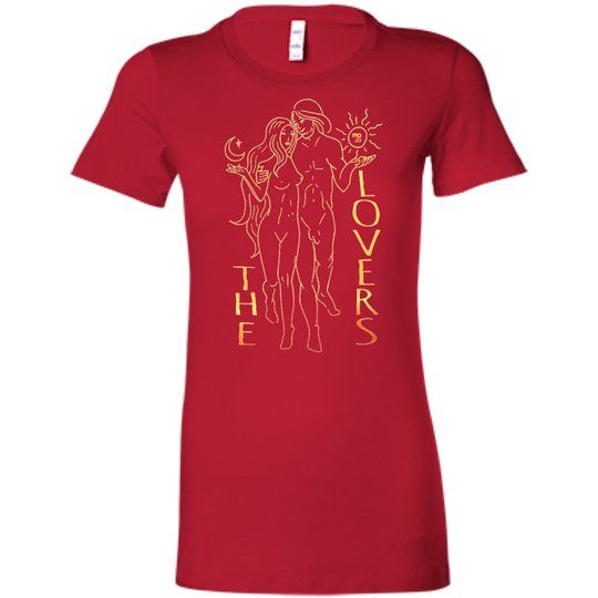 The Lovers Ladies' Tarot T-Shirt