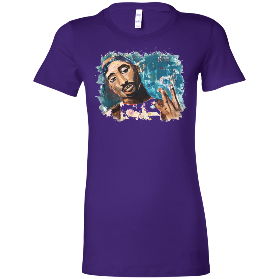 Tupac Ladies' T-Shirt