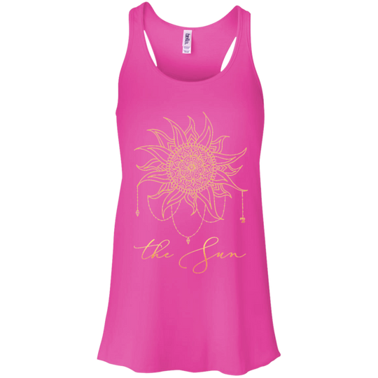 The Sun  Flowy Racerback Tank