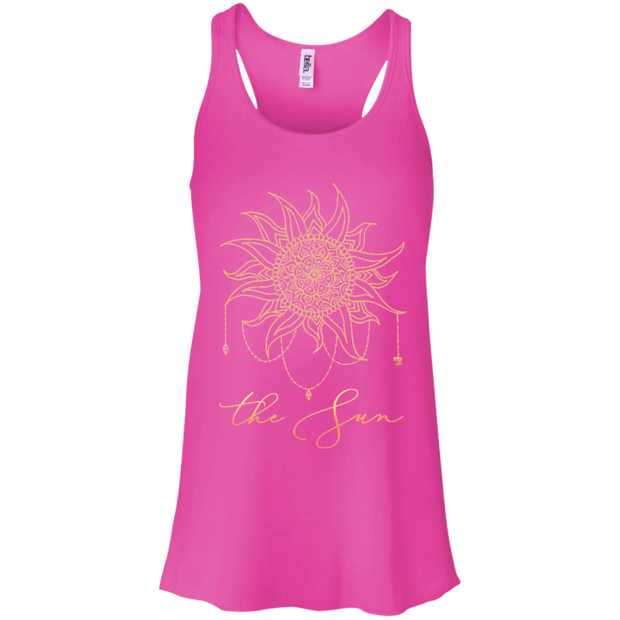 The Sun  Flowy Racerback Tank