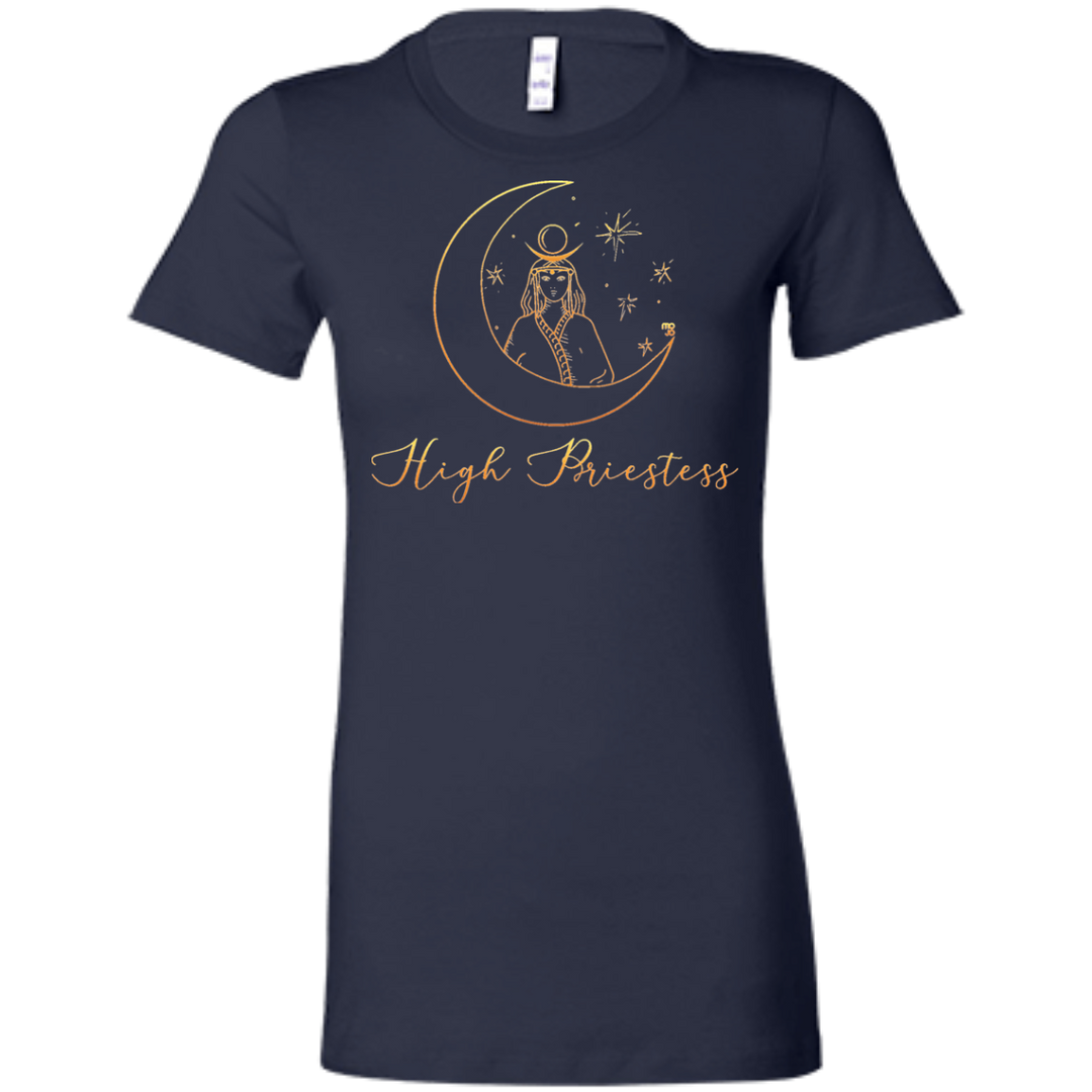 High Priestess Ladies' Tarot T-Shirt