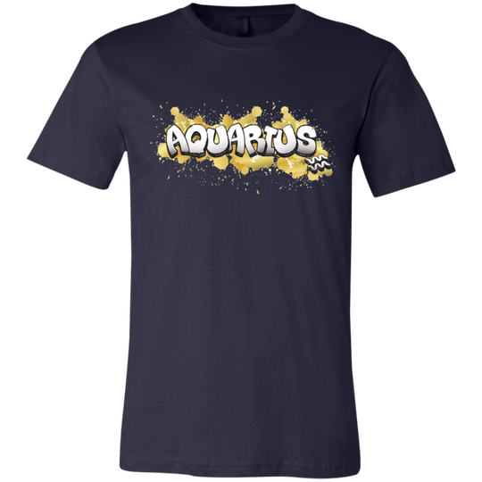 Aquarius Men's Jersey Short-Sleeve T-Shirt