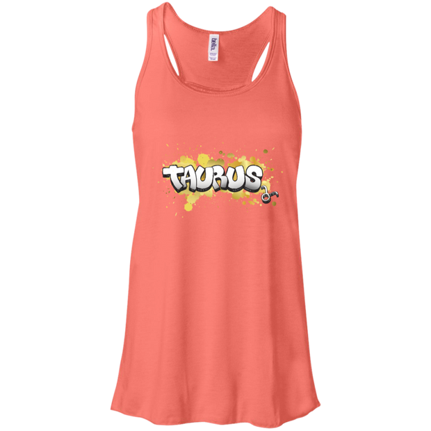 Taurus Flowy Racerback Tank
