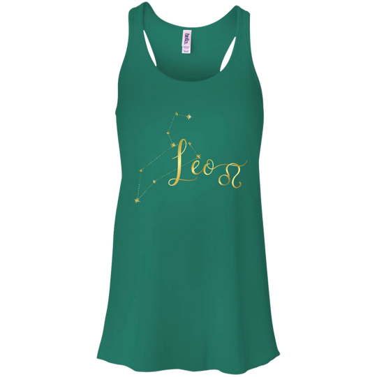 Leo Flowy Racerback Tank