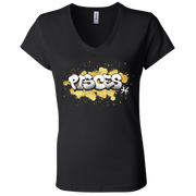 Pisces Ladies' Astrology V-Neck T-Shirt