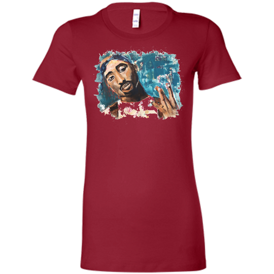 Tupac Ladies' T-Shirt