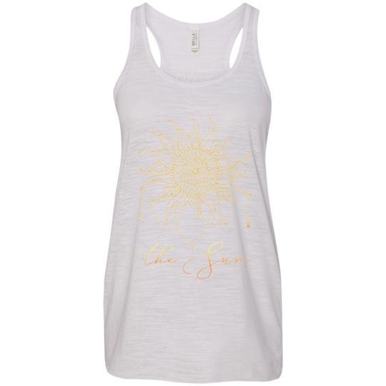 The Sun  Flowy Racerback Tank