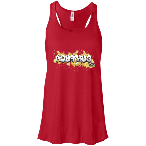 Aquarius Flowy Racerback Tank