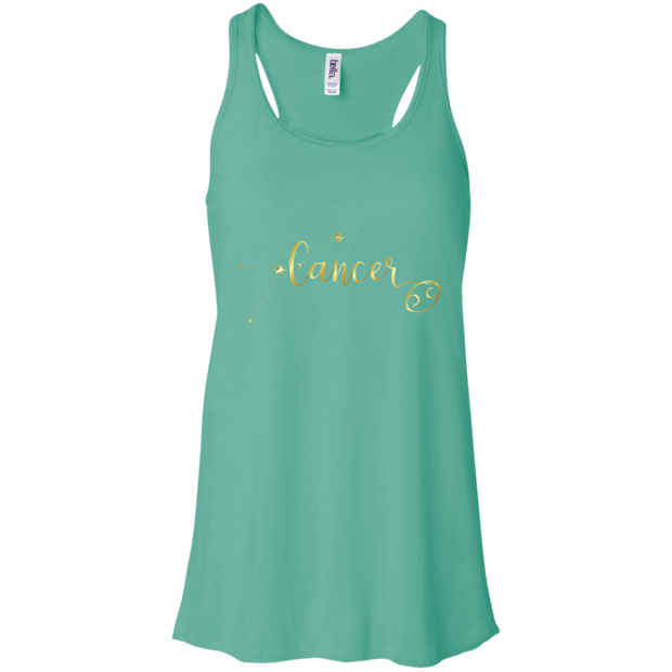 Cancer Flowy Racerback Tank