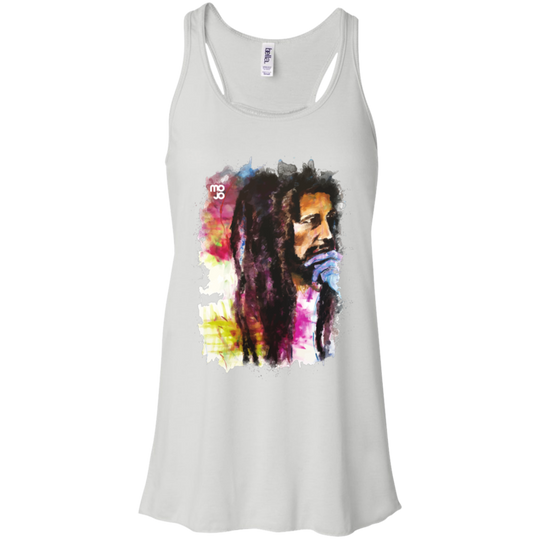 Bob Marley Flowy Racerback Tank