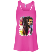 Bob Marley Flowy Racerback Tank